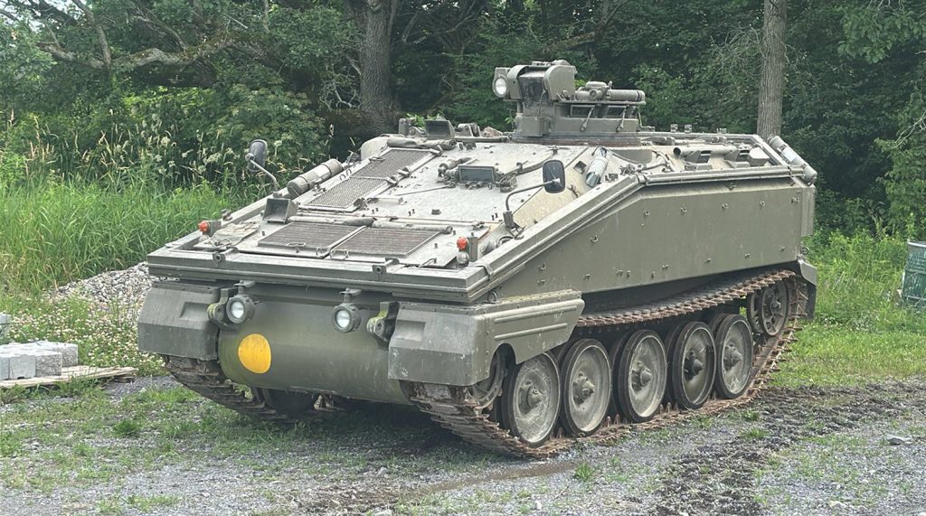 FV103 Spartan vehicle
