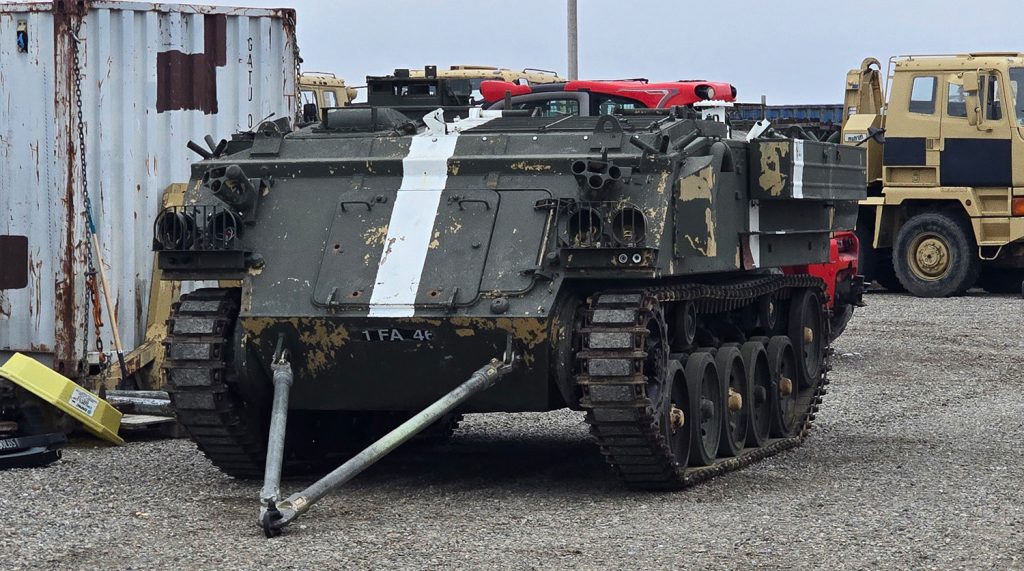 FV432 Bulldog after running gear repairs